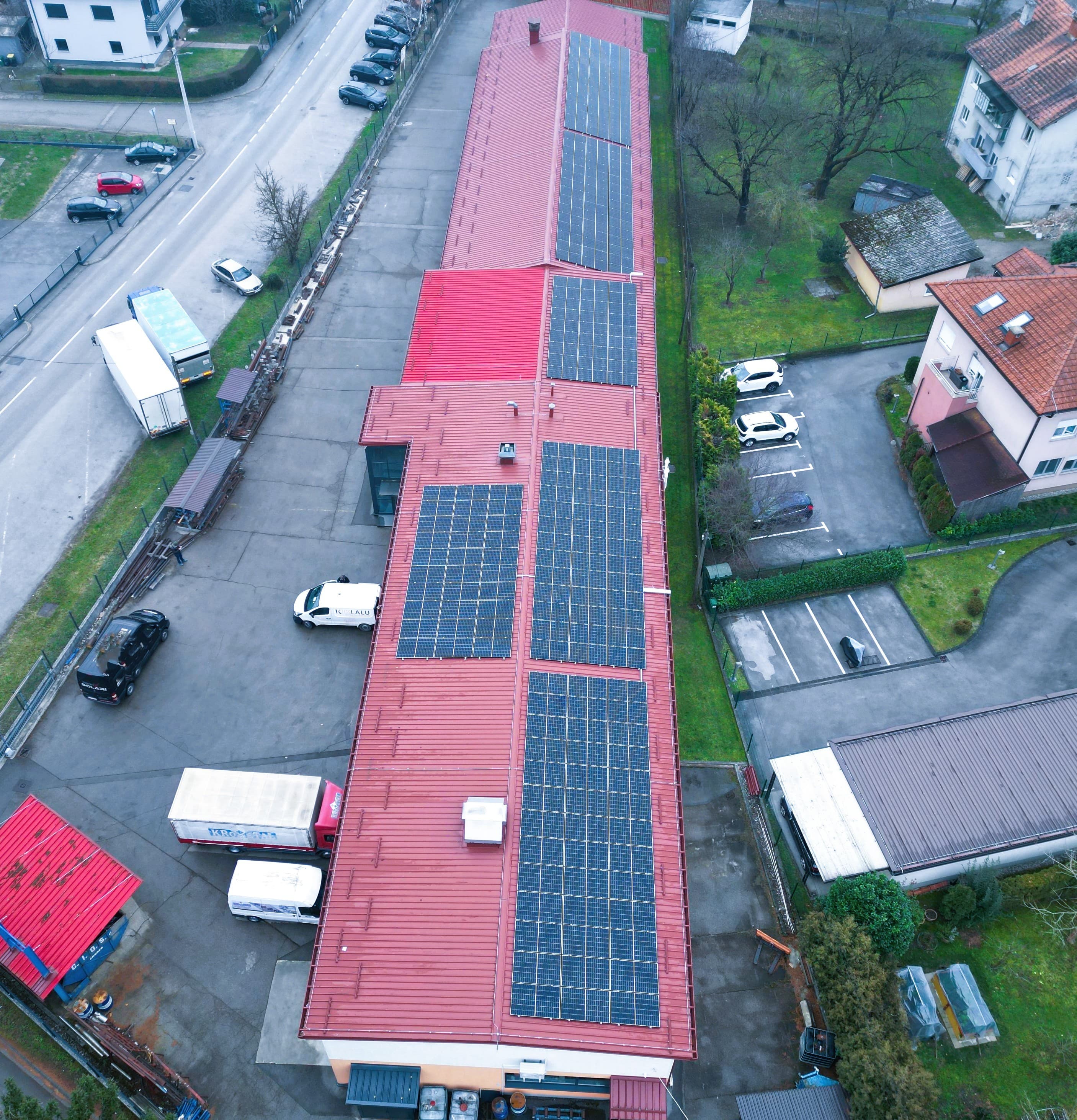 Solarna Elektrana Samobor Crometal Huawei