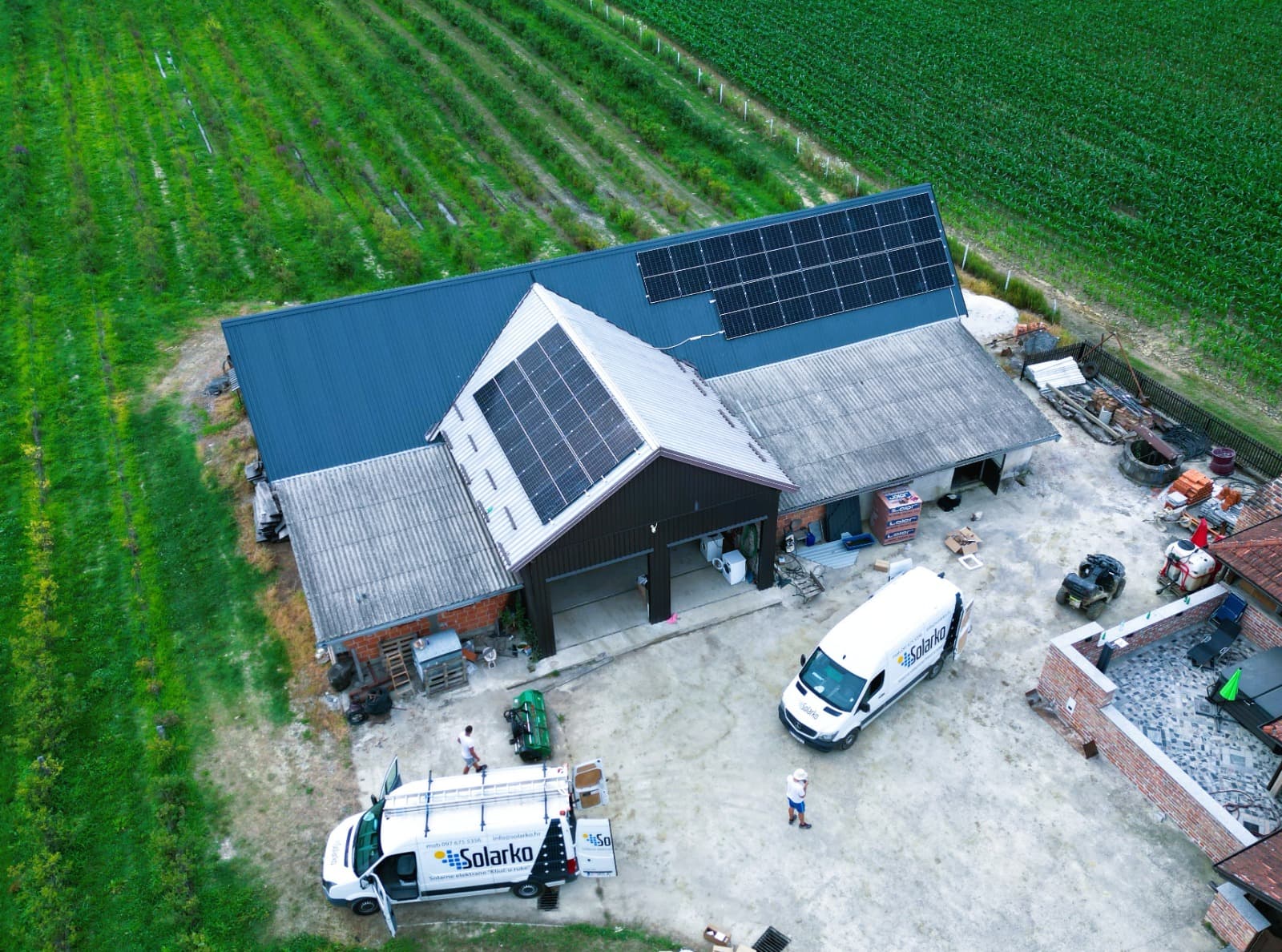 Residential solar panels